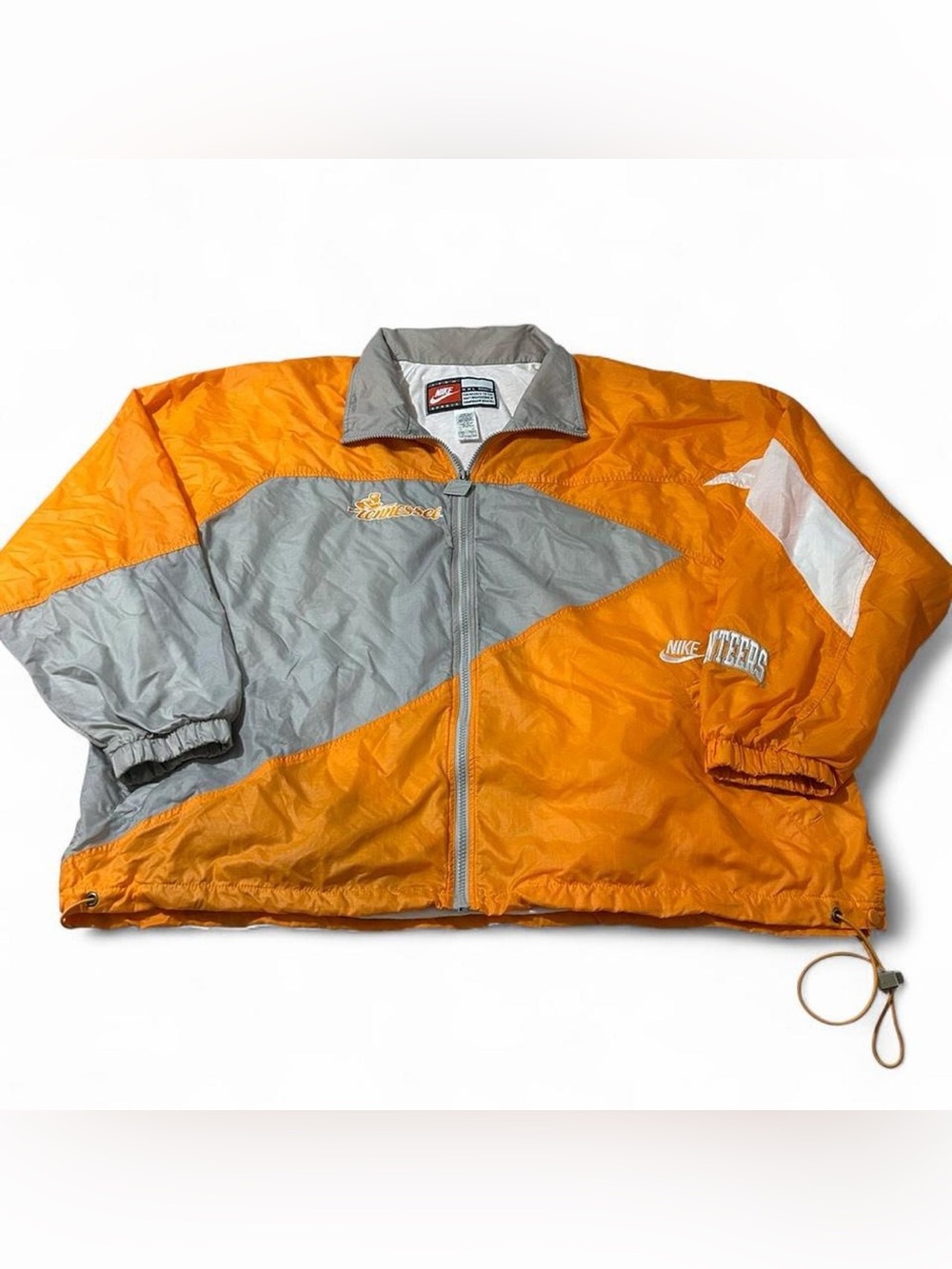 Vintage 90s Nike Tennessee Volunteers Windbreaker Track Jacket Size 2XL